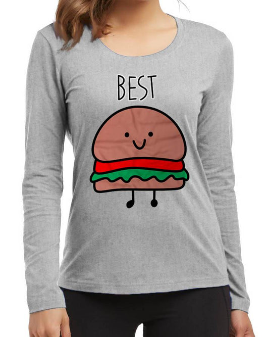High Burger New Fashion Grey Excellent Quality High Graphic Full T - Shirt - DENIMS - Tops & T - Shirts - 