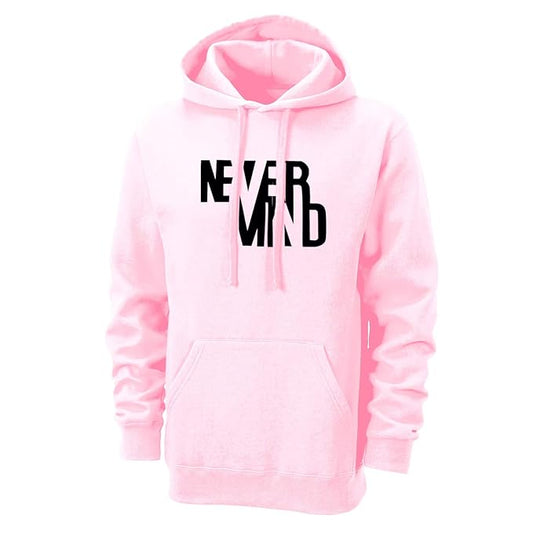 Hooded Neck Never Mind Printed Winter Full Sleeves Hoodie for Men - DENIMS - Hoodie & Sweatshirt - 