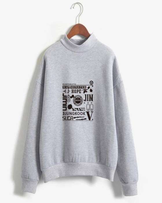 Hope Printed Sweat Shirt For womens - DENIMS - Hoodies & Sweatshirts - 