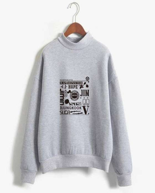 Hope Printed Sweat Shirt For womens - DENIMS - Hoodies & Sweatshirts - 