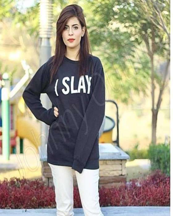 I SLAY Sweat Shirt For womens - DENIMS - Hoodies & Sweatshirts - 