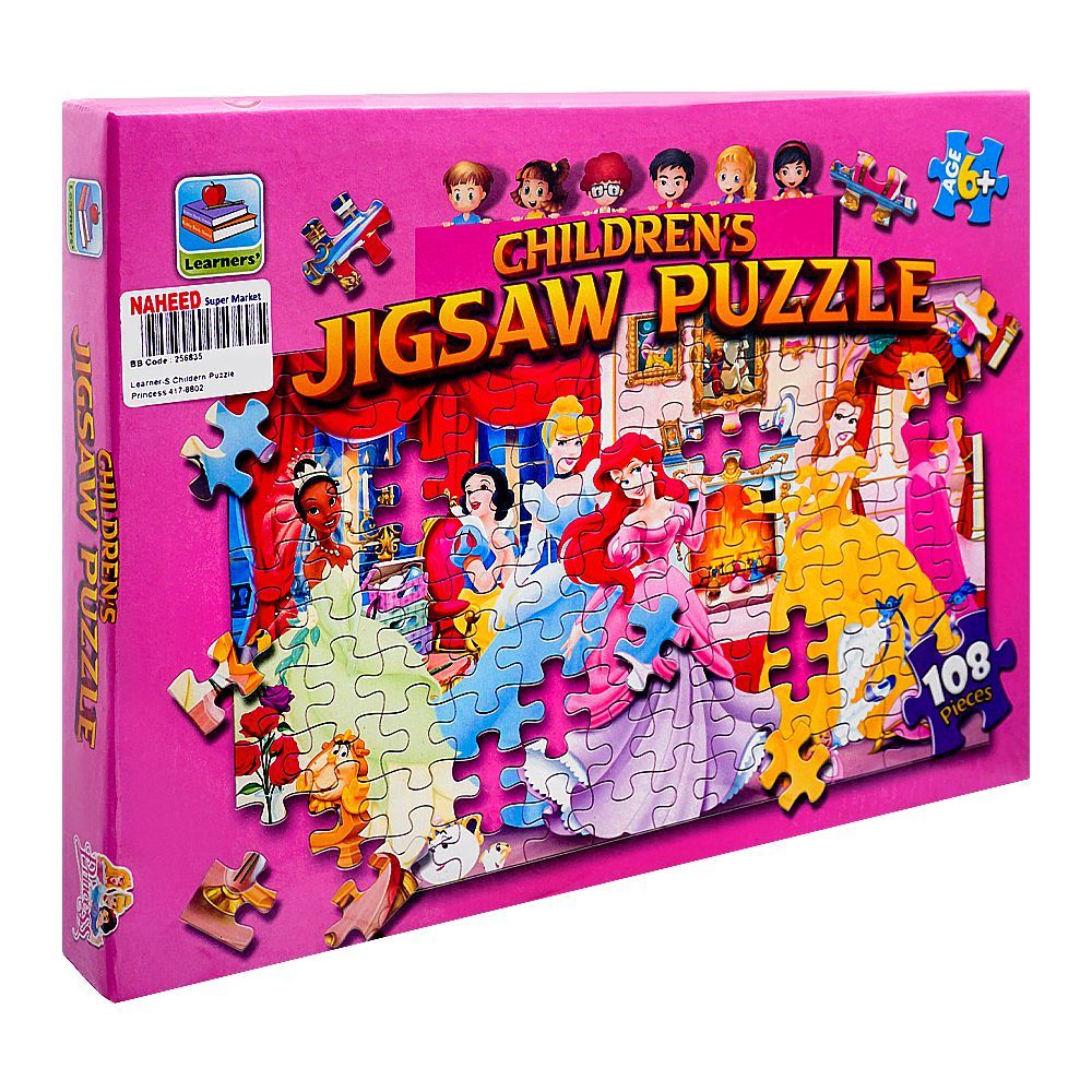 Jigsaw Puzzle Princess, For 6+ Years - DENIMS - Board Games - 