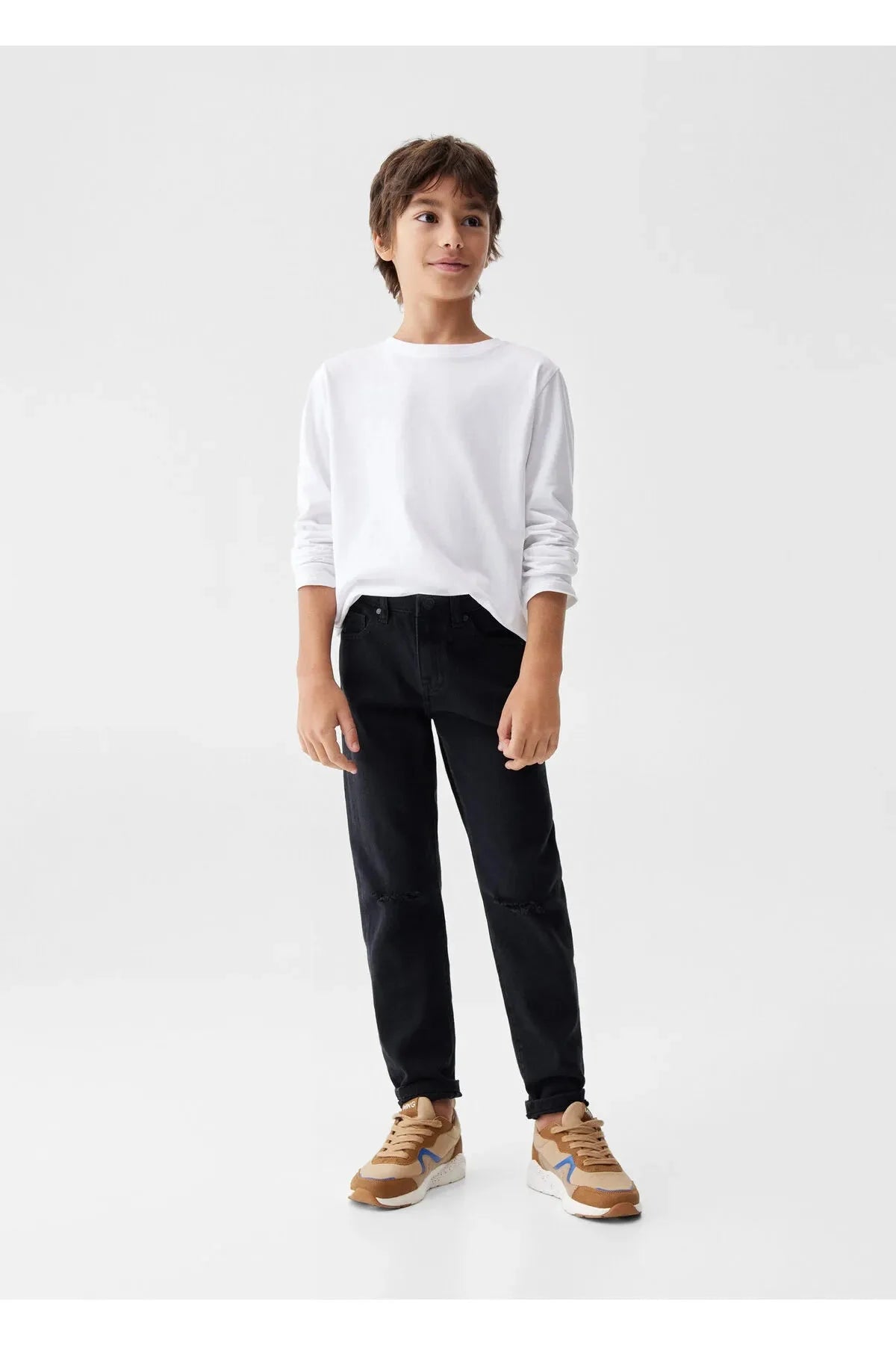 Kids Black Denim Jeans Boy Trousers - DENIMS - Boys Jeans - 