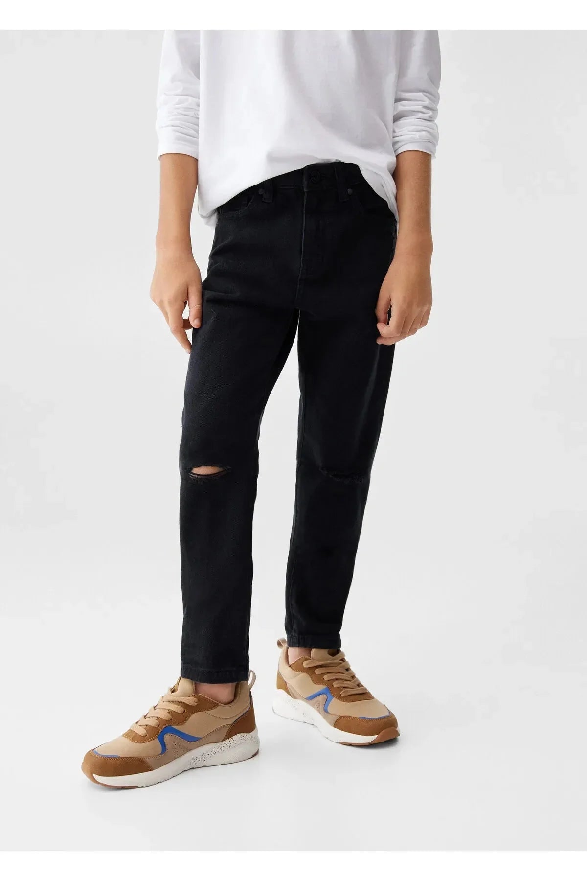Kids Black Denim Jeans Boy Trousers - DENIMS - Boys Jeans - 