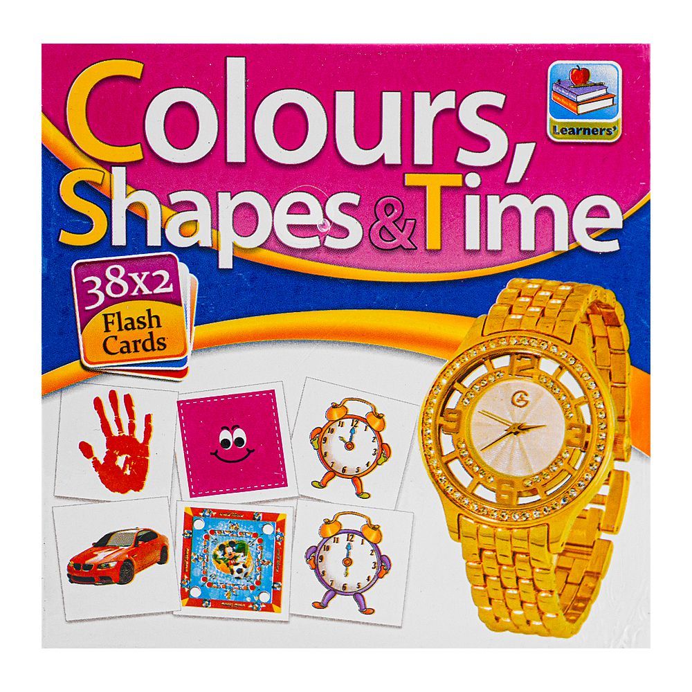 Learners Flash Cards Small Colors & Shapes - DENIMS - Board Games - 