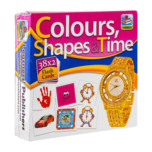 Learners Flash Cards Small Colors & Shapes - DENIMS - Board Games - 