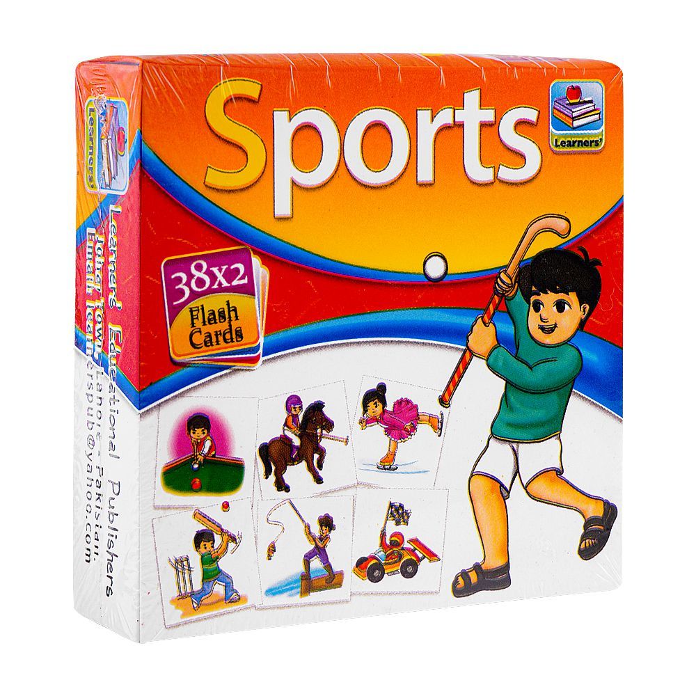 Learners Flash Cards Small Sports - DENIMS - Board Games - 