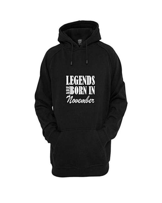 Legends are born in november hoodie For womens - DENIMS - Hoodies & Sweatshirts - 