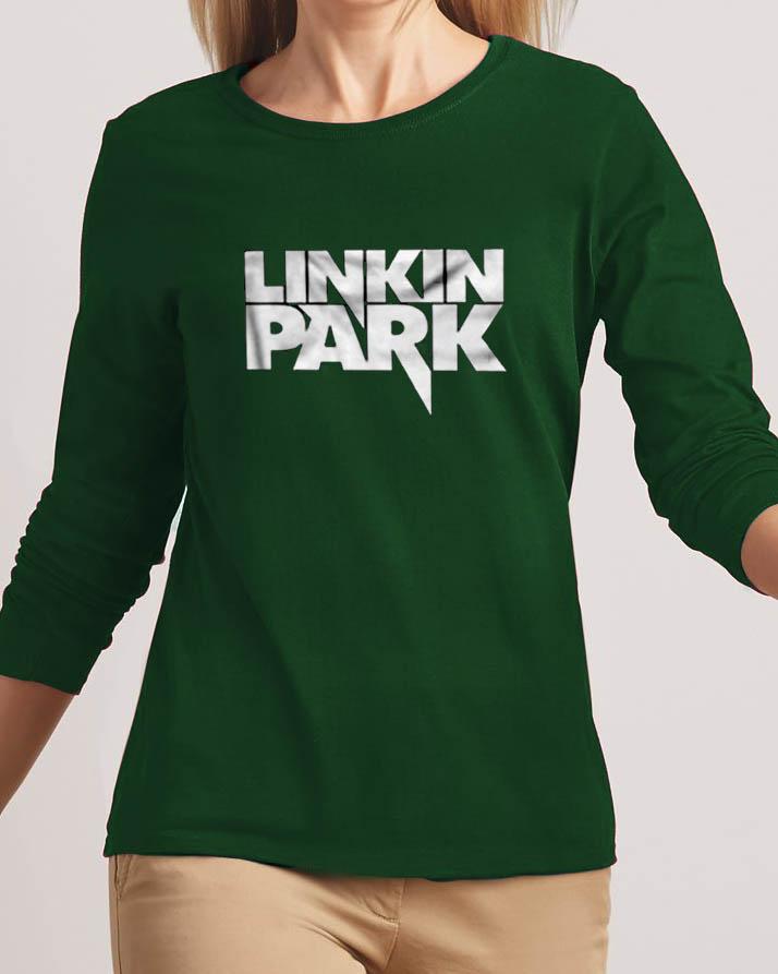 Linkin Park New Fashion Green High Graphic Excellent Quality T - shirt - DENIMS - Tops & T - Shirts - 