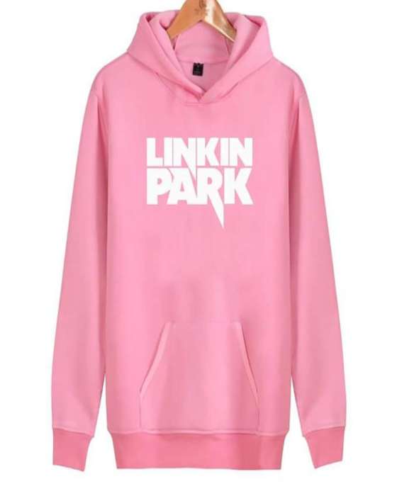 Linking Park Printed Ladies Hoodie - DENIMS - Hoodies & Sweatshirts - 