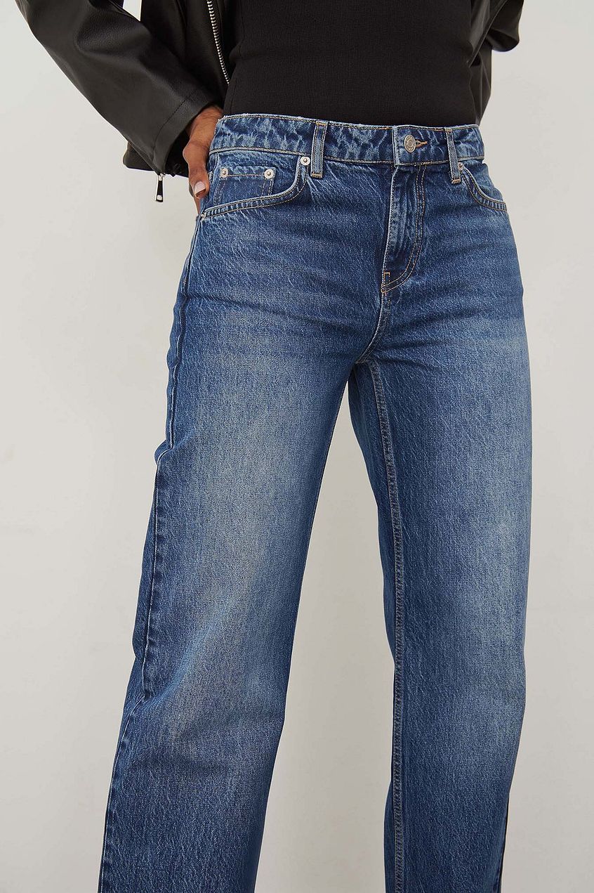 Low Waist Slim Leg Denim For Womens - DENIMS - Jeans - 