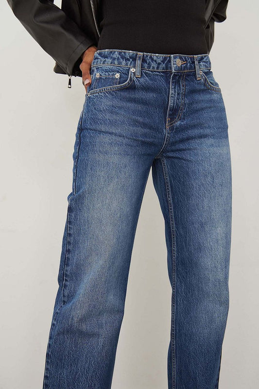 Low Waist Slim Leg Denim For Womens - DENIMS - Jeans - 