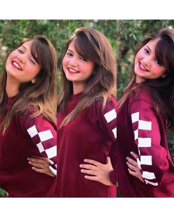 MAROON CHECKERED CROPPED HOODIE FOR womens - DENIMS - Hoodies & Sweatshirts - 