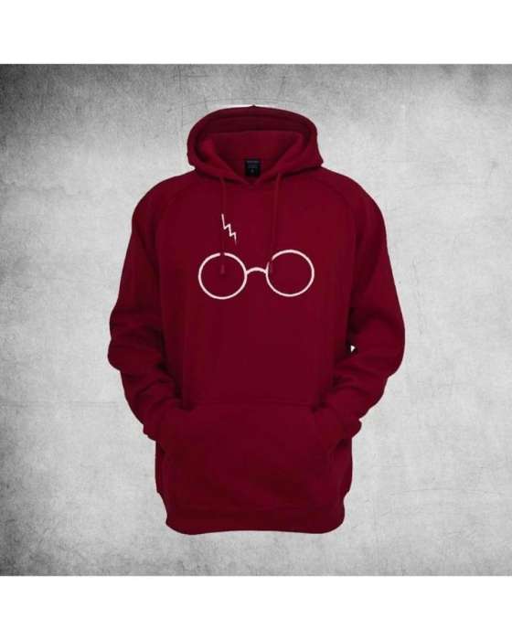 Maroon Harry Potter Hoodie For Women - DENIMS - Hoodies & Sweatshirts - 