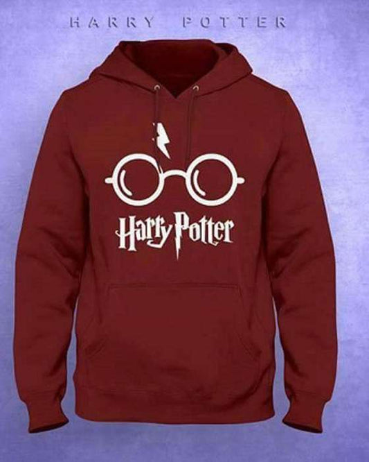 MAROON HARRY POTTER HOODIE FOR womens - DENIMS - Hoodies & Sweatshirts - 
