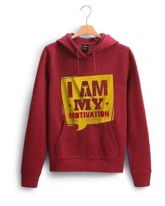 MAROON I AM MOTIVATION HOODIE FOR womens - DENIMS - Hoodies & Sweatshirts - 