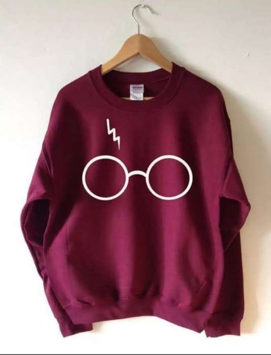 Maroon Stylish Printed Harry Potter Sweat Shirt For Womens - DENIMS - Hoodies & Sweatshirts - 
