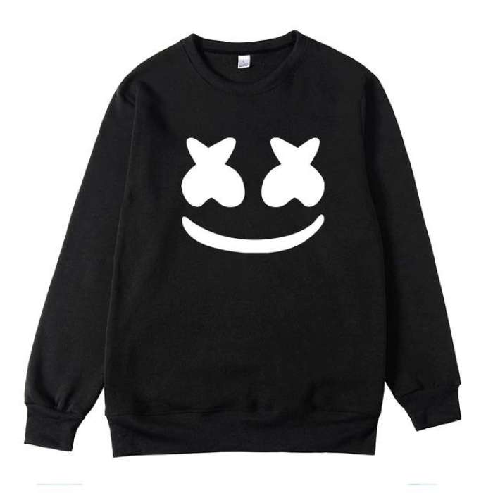Marshmello 100% Fleece Round necked womens printed SWEATSHIRT - DENIMS - Hoodies & Sweatshirts - 