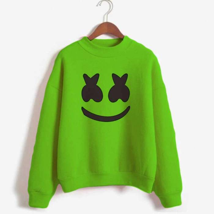 MARSHMELLOW green sweatshirt for womens - DENIMS - Hoodies & Sweatshirts - 