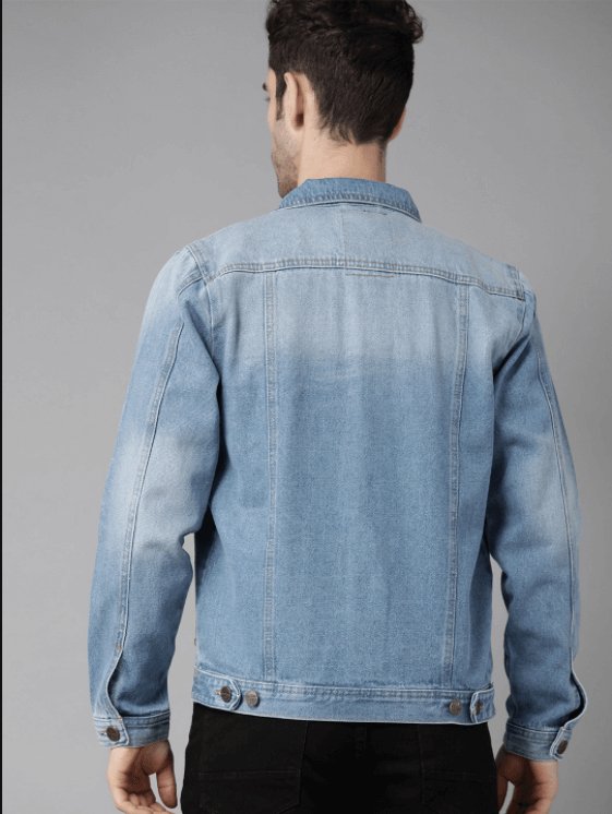 Mens Denim Jacket Light Blue - DENIMS - Denim Jacket - 