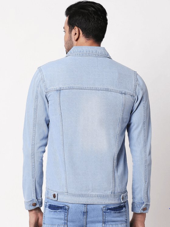 Mens Denim Jacket Light Blue - DENIMS - Denim Jacket - 