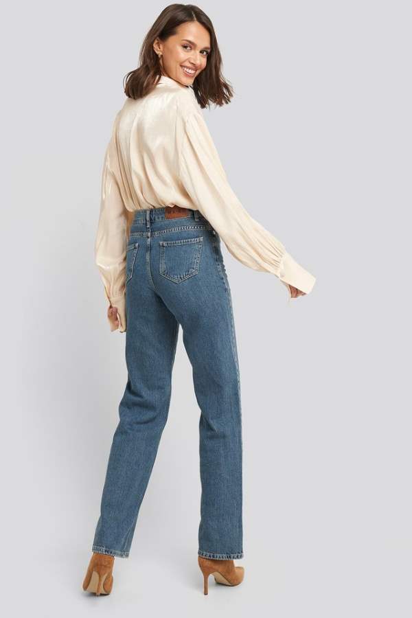 Mid - Rise Clean Look Stretchable Jeans - DENIMS - Jeans - 