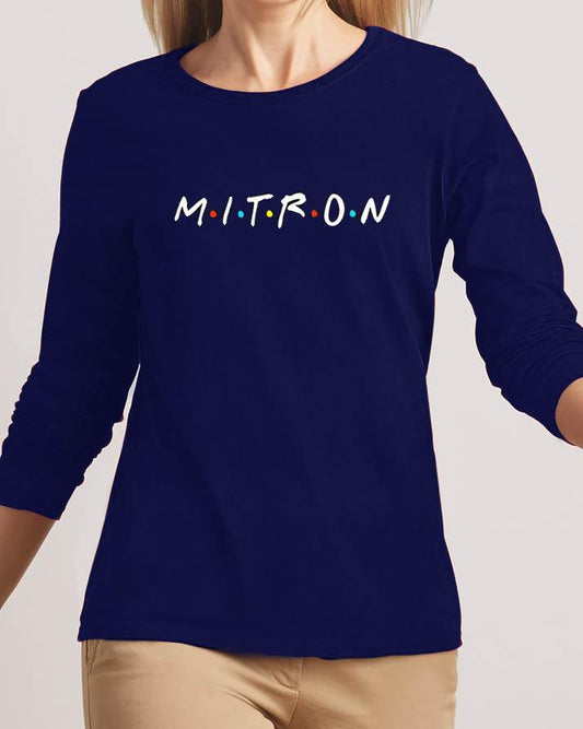 Mitron New Fashion Navy Blue High Printed Design High Quality T - shirt - DENIMS - Tops & T - Shirts - 