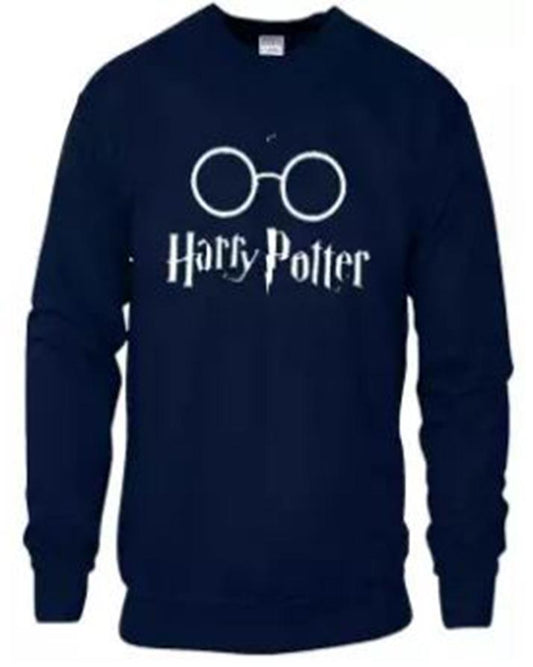 Navy blue Sweat Shirt Harry Potter Sweat Shirt For Unisex - DENIMS - Hoodie & Sweatshirt - 