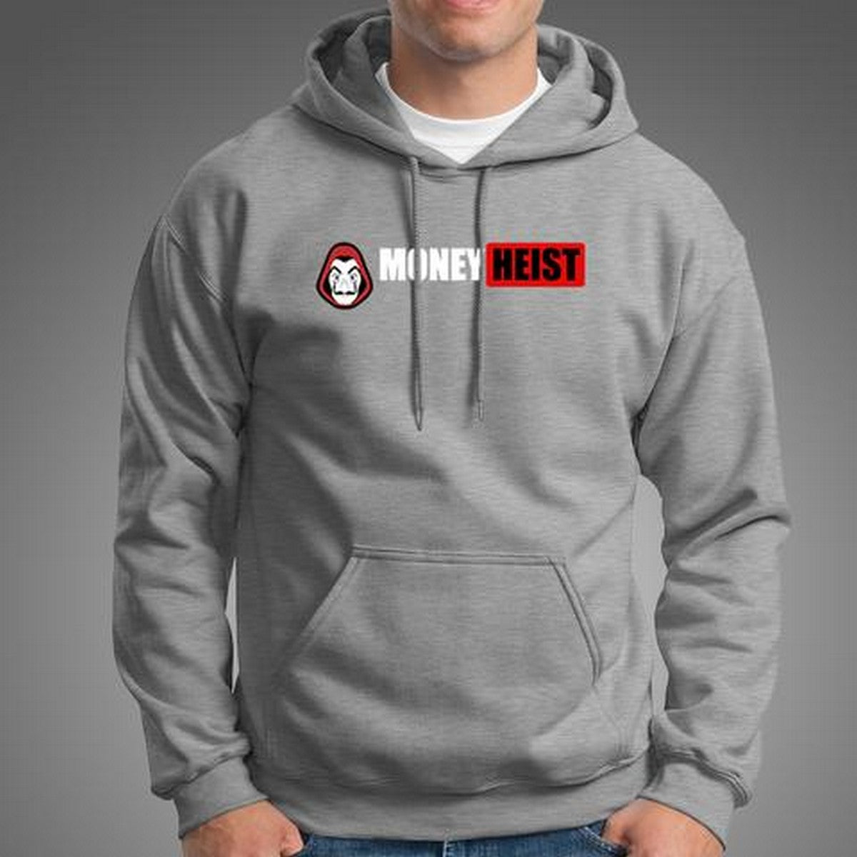 New Money Heist Fleece Winter hoodie for Men - DENIMS - Hoodie & Sweatshirt - 