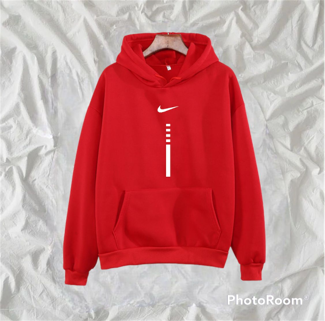 New Trendy Design Printed Fleece Full Sleeves Pull Over Hoodie - DENIMS - Hoodie & Sweatshirt - 