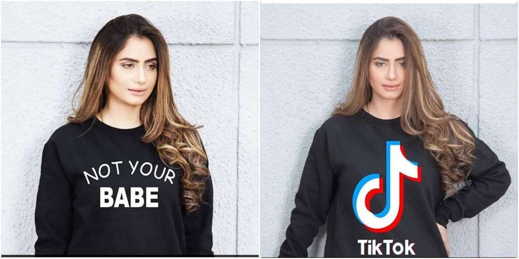 Pack of 2 Black Not Your and Black Printed Sweatshirts For Women - DENIMS - Hoodies & Sweatshirts - 