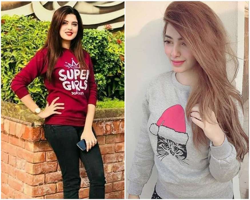 Pack of 2 Maroon Super Don t Cry and Heatwomens Grey Santa Cat Printed Sweatshirts For Women s - DENIMS - Hoodies & Sweatshirts - 