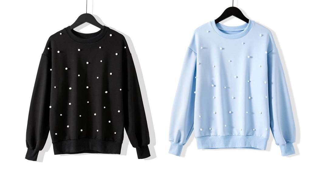 Pack of Two Pearl Sweatshirt for womens 108 - DENIMS - Hoodies & Sweatshirts - 