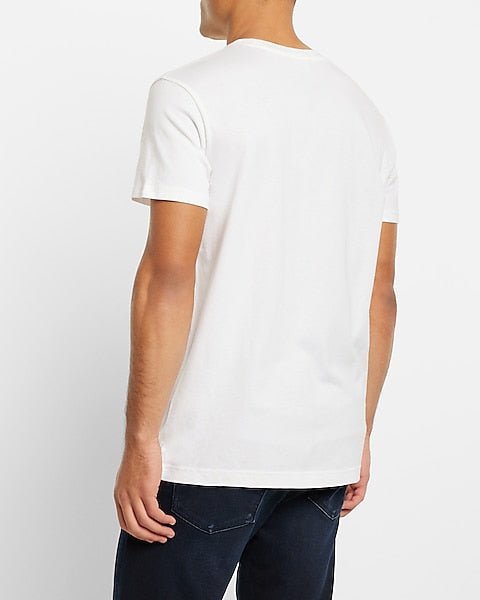 Perfect Cotton Crew Neck T - Shirt White - DENIMS - T - Shirts & Polos - 