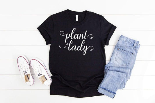 Plant Lady Shirt Women Gardening T - Shirt Crazy Plant Lady Tshirt - DENIMS - Tops & T - Shirts - 