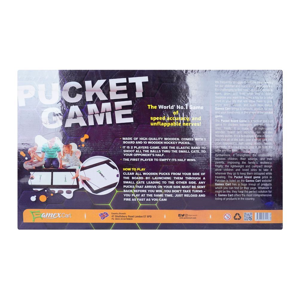 Pucket Game, X - Large, For 3+ Years - DENIMS - Board Games - 