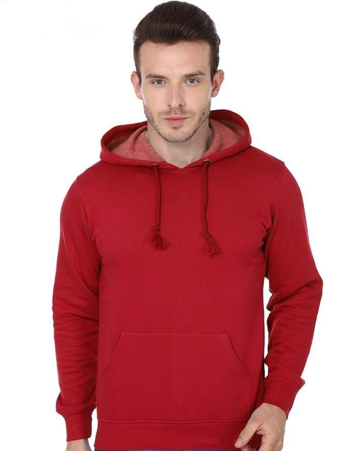 Red Hoody Fit Hoody For Mens Hoodie Mens - DENIMS - Hoodie & Sweatshirt - 