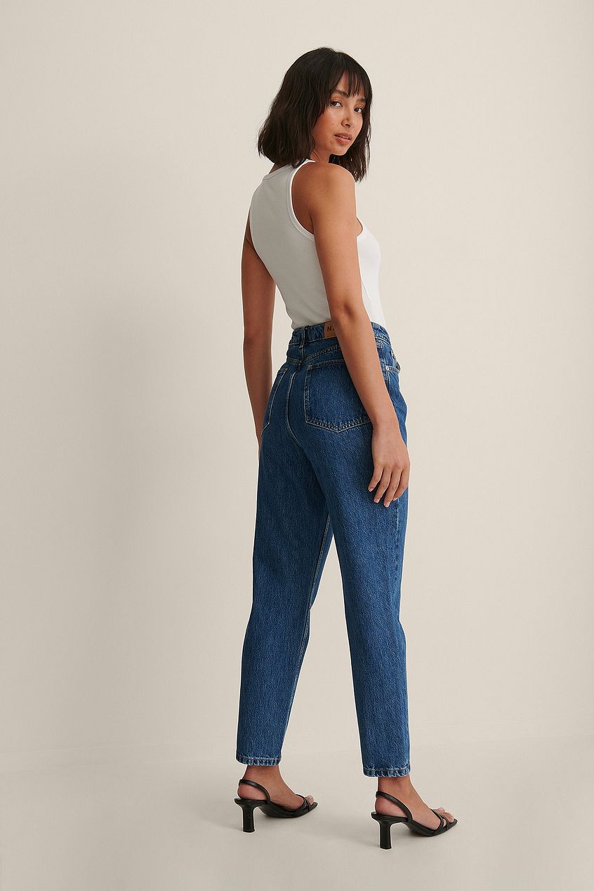 Rigid Mom Jeans For Womens - DENIMS - Jeans - 