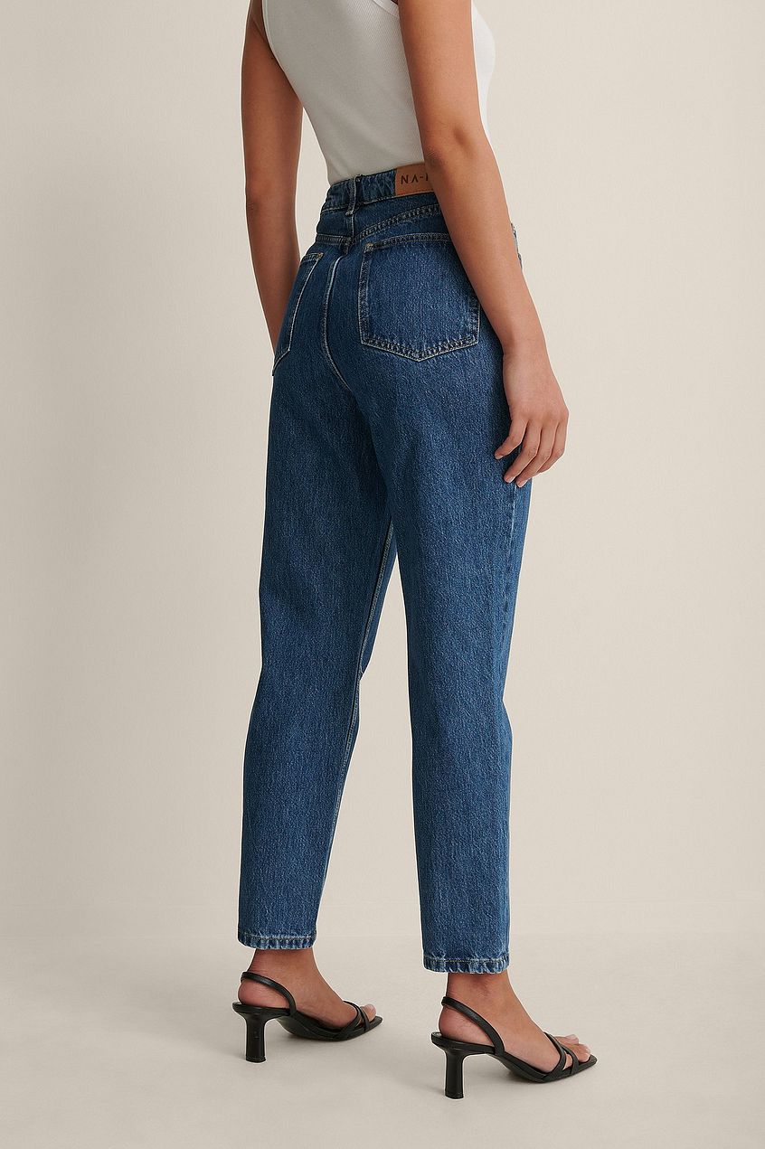 Rigid Mom Jeans For Womens - DENIMS - Jeans - 
