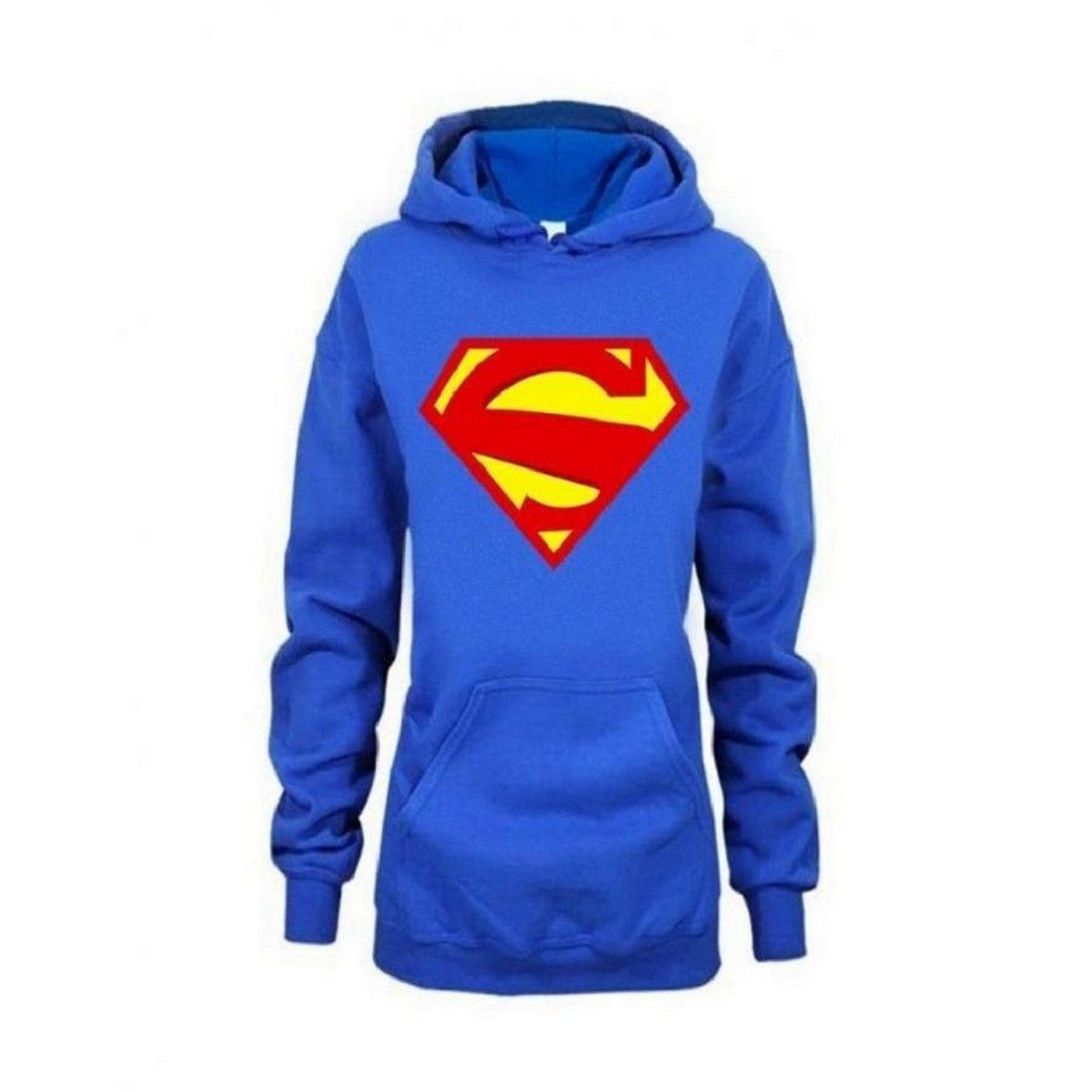 Royalblue Hoody Superman Hoodies For Mens Fit Hoodie - DENIMS - Hoodie & Sweatshirt - 