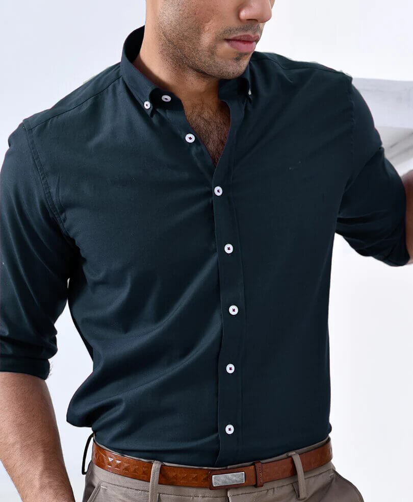 Shamery Classic Comfort Shirt For Mens - DENIMS - Shirts - 