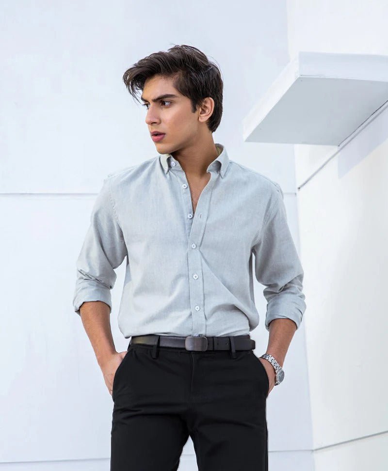 Shamery Versatile Vogue Mens Cotton Shirt - DENIMS - Shirts - 