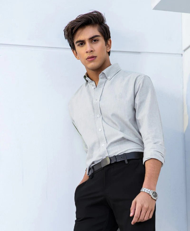 Shamery Versatile Vogue Mens Cotton Shirt - DENIMS - Shirts - 