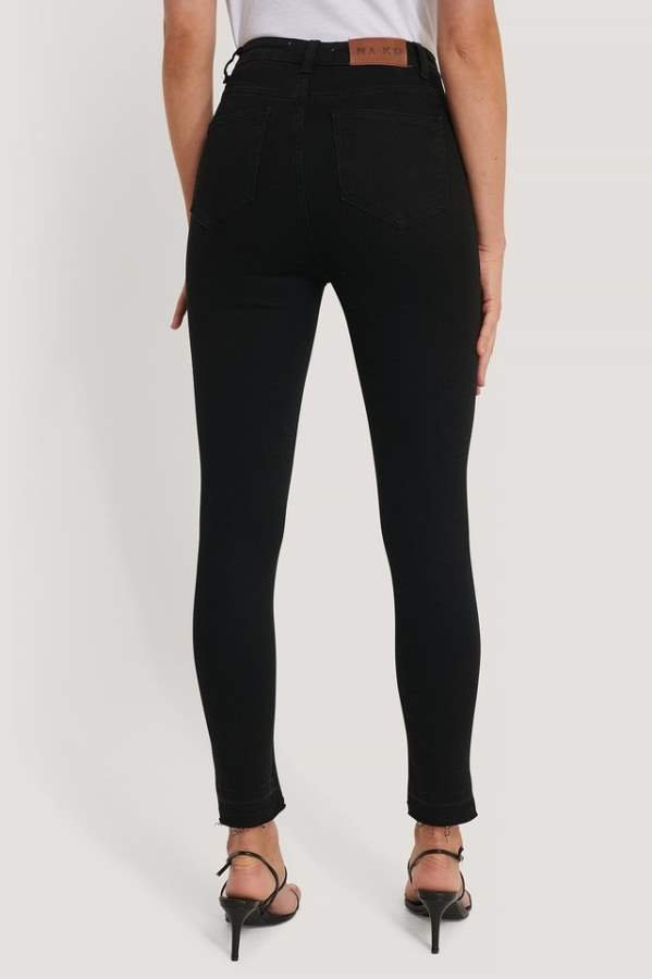 Slim Fit Mid - Rise Clean Look Stretchable Jeans - DENIMS - Jeans - 