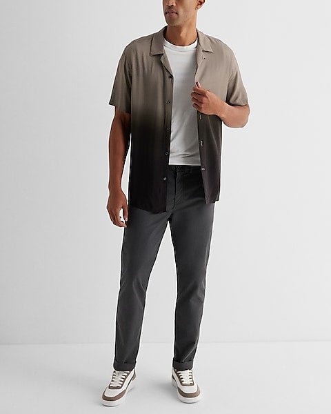 Slim Hyper Stretch Cotton Chino - DENIMS - Jeans & Pants - 